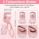 Electric Eyelash Curler | Electric eyelash applicator | Heated Eyelashes Curling Tool with USB Rechargeable Design | Quick Heating & Long-Lasting Curl