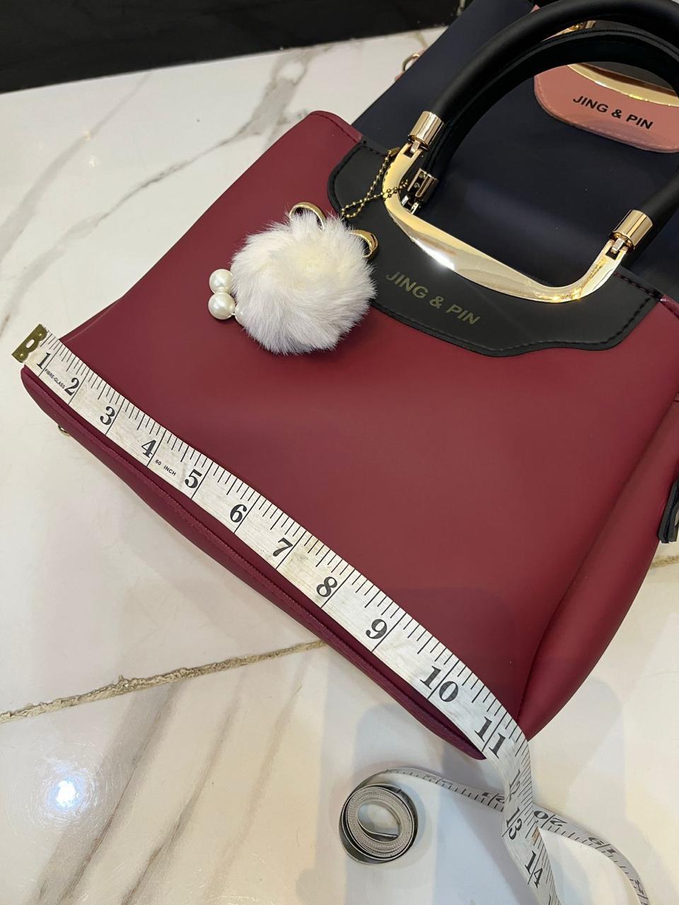 Premium Ladies JING & PIN Handbag Collection with Clutch and Shoulder Strap