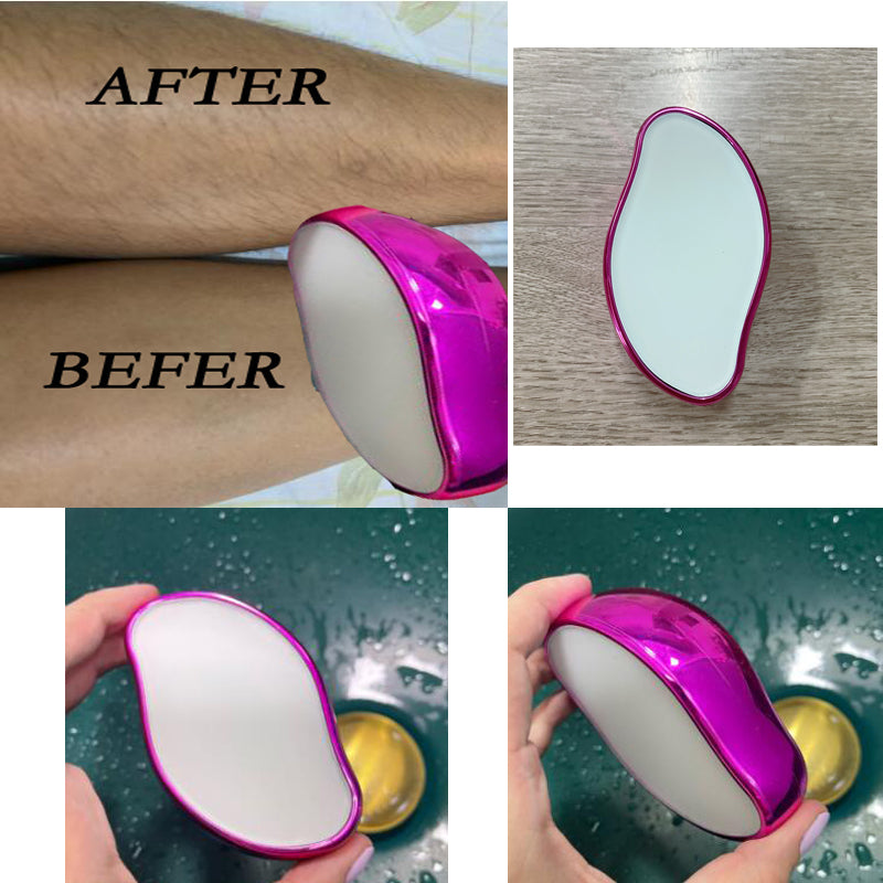 Crystal Hair Remover - Portable Epilator for Men and Women Full Body - Magic Crystal Hair Removal Eraser