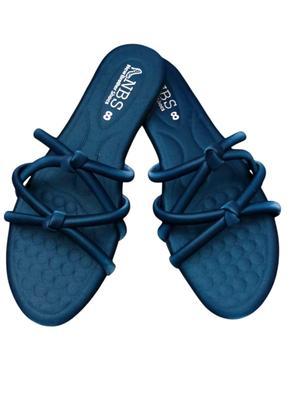 Stylish Women's Casual PVC Flats - 1 Pair Available in Multiple Sizes