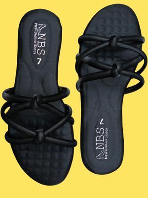 Stylish Women's Casual PVC Flats - 1 Pair Available in Multiple Sizes