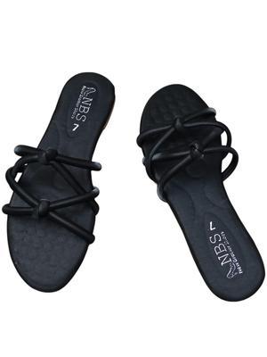 Stylish Women's Casual PVC Flats - 1 Pair Available in Multiple Sizes