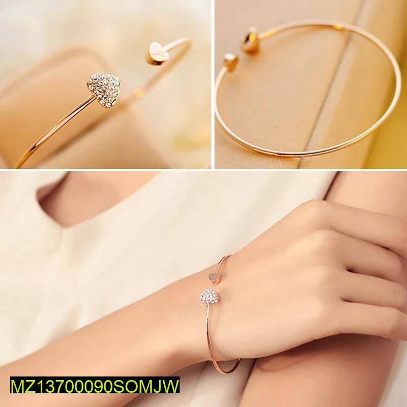 Double Heart Love Bracelet