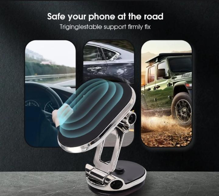 Magnetic car phone Holder ABS Black